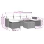 7-piece garden sofa set and beige synthetic rattan cushions by , Garden sets - Ref: Foro24-3258628, Price: 458,98 €, Discount: %