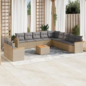12-piece garden sofa set and brown synthetic rattan cushions by , Garden sets - Ref: Foro24-3258538, Price: 797,86 €, Discoun...