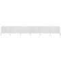 Paravientos de playa de 6 paneles tela blanco arena 800x160 cm de vidaXL, Sombrillas - Ref: Foro24-47180, Precio: 88,46 €, De...