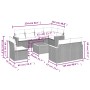 9-piece garden sofa set with beige synthetic rattan cushions by , Garden sets - Ref: Foro24-3258573, Price: 586,14 €, Discoun...