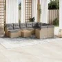 11-piece garden sofa set with beige synthetic rattan cushions by , Garden sets - Ref: Foro24-3258965, Price: 681,31 €, Discou...