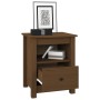 Nachttische 2 Stück honigbraunes Kiefernholz 40x35x49 cm von vidaXL, Nachttische - Ref: Foro24-813716, Preis: 71,51 €, Rabatt: %