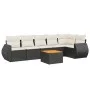 7-piece garden dining set and black synthetic rattan cushions by , Garden sets - Ref: Foro24-3225013, Price: 432,56 €, Discou...