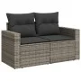 9-teiliges Gartenmöbel-Set und graue synthetische Rattankissen von , Gartensets - Ref: Foro24-3219430, Preis: 533,55 €, Rabat...