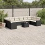 11-piece garden sofa set and black synthetic rattan cushions by , Garden sets - Ref: Foro24-3219466, Price: 643,26 €, Discoun...