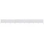 Paravientos de playa de 9 paneles tela blanco arena 1200x80 cm de vidaXL, Sombrillas - Ref: Foro24-47186, Precio: 57,70 €, De...