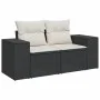 4-piece garden sofa set with black synthetic rattan cushions by , Modular outdoor sofas - Ref: Foro24-3222275, Price: 268,24 ...