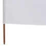 Beach windbreaker with 9 panels sand white fabric 1200x80 cm by vidaXL, Umbrellas - Ref: Foro24-47186, Price: 57,70 €, Discou...