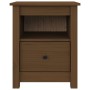 Nachttische 2 Stück honigbraunes Kiefernholz 40x35x49 cm von vidaXL, Nachttische - Ref: Foro24-813716, Preis: 71,51 €, Rabatt: %