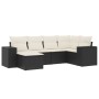6-piece garden sofa set and black synthetic rattan cushions by , Garden sets - Ref: Foro24-3222855, Price: 354,57 €, Discount: %