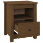 Nachttische 2 Stück honigbraunes Kiefernholz 40x35x49 cm von vidaXL, Nachttische - Ref: Foro24-813716, Preis: 71,51 €, Rabatt: %