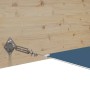Toldo vertical tela oxford azul 100x1200 cm