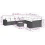 11-piece garden sofa set and black synthetic rattan cushions by , Garden sets - Ref: Foro24-3223114, Price: 761,60 €, Discoun...