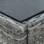 Gray synthetic rattan garden table 75x40x37 cm by vidaXL, Garden tables - Ref: Foro24-45905, Price: 71,63 €, Discount: %