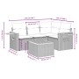 Garden sofa set with cushions 5 pieces beige synthetic rattan by , Garden sets - Ref: Foro24-3259182, Price: 358,27 €, Discou...