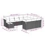 11-piece garden sofa set and black synthetic rattan cushions by , Garden sets - Ref: Foro24-3218256, Price: 652,12 €, Discoun...