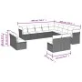 Garden sofa set with cushions 13 pieces beige synthetic rattan by , Garden sets - Ref: Foro24-3218488, Price: 869,05 €, Disco...