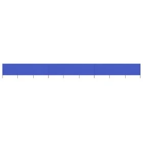 9-panel light blue windbreak 1200x120 cm by vidaXL, Umbrellas - Ref: Foro24-47197, Price: 92,76 €, Discount: %