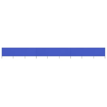 9-teilige Windschutzscheibe himmelblauer Stoff 1200x120 cm von vidaXL, Sonnenschirme - Ref: Foro24-47197, Preis: 92,76 €, Rab...