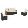5-piece garden furniture set and black synthetic rattan cushions by , Garden sets - Ref: Foro24-3227526, Price: 297,79 €, Dis...