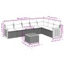 8-teiliges Gartensofa-Set und graue synthetische Rattankissen von , Gartensets - Ref: Foro24-3227719, Preis: 475,37 €, Rabatt: %