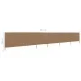 Paravientos de playa de 6 paneles tela gris topo 800x160 cm de vidaXL, Sombrillas - Ref: Foro24-47183, Precio: 108,36 €, Desc...