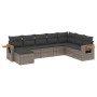 8-teiliges Gartensofa-Set und graue synthetische Rattankissen von , Gartensets - Ref: Foro24-3227089, Preis: 481,75 €, Rabatt: %