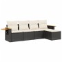 5-teiliges Gartenmöbel-Set und schwarze synthetische Rattankissen von , Gartensets - Ref: Foro24-3226756, Preis: 294,04 €, Ra...