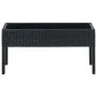 Gartentisch aus synthetischem Rattan schwarz 75x40x37 cm von vidaXL, Gartentische - Ref: Foro24-45904, Preis: 77,45 €, Rabatt: %