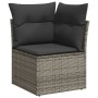 Set de sofás de jardín 10 pzas con cojines ratán sintético gris de , Conjuntos de jardín - Ref: Foro24-3228062, Precio: 532,1...