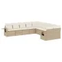 Garden sofa set with beige cushions 10 pieces synthetic rattan by , Garden sets - Ref: Foro24-3253045, Price: 688,44 €, Disco...