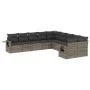 10-piece garden sofa set with gray synthetic rattan cushions by , Garden sets - Ref: Foro24-3253047, Price: 615,95 €, Discoun...