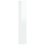 Mueble zapatero de aglomerado blanco brillante 54x34x183 cm de vidaXL, Zapateros y organizadores de calzado - Ref: Foro24-800...