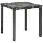 Anthracite gray synthetic rattan sun loungers with table by vidaXL, Loungers - Ref: Foro24-47747, Price: 357,51 €, Discount: %