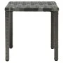 Anthracite gray synthetic rattan sun loungers with table by vidaXL, Loungers - Ref: Foro24-47747, Price: 357,51 €, Discount: %