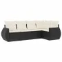 5-piece garden furniture set and black synthetic rattan cushions by , Garden sets - Ref: Foro24-3221325, Price: 345,65 €, Dis...