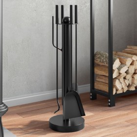 Kaminbesteckset 5-teilig aus Stahl 18x56 cm von , Kaminbesteck - Ref: Foro24-156377, Preis: 66,01 €, Rabatt: %
