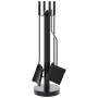 Set de herramientas para chimenea 5 piezas acero 18x56 cm de , Herramientas para chimeneas - Ref: Foro24-156377, Precio: 66,0...