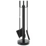 Set de herramientas para chimenea 5 piezas acero 18x56 cm de , Herramientas para chimeneas - Ref: Foro24-156377, Precio: 66,0...