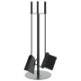 Fireplace tool set 4 pieces steel 22x59 cm by , fireplace tools - Ref: Foro24-156375, Price: 45,62 €, Discount: %