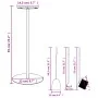 Fireplace tool set 4 pieces steel 22x59 cm by , fireplace tools - Ref: Foro24-156375, Price: 46,63 €, Discount: %