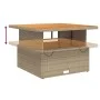 2-piece garden dining set with beige synthetic rattan cushions by , Garden sets - Ref: Foro24-3277475, Price: 387,55 €, Disco...