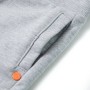 Pantalón corto infantil con cordón gris 116