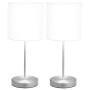 Tischleuchten 2 Stück mit Touch-Taster weiß E14 von vidaXL, Lampen - Ref: Foro24-51038, Preis: 45,42 €, Rabatt: %