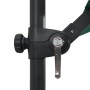 Cantilever umbrella with LED lights and green steel post 250x250 cm by vidaXL, Umbrellas - Ref: Foro24-46993, Price: 89,78 €,...