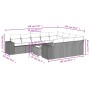 11-piece garden sofa set with beige synthetic rattan cushions by , Garden sets - Ref: Foro24-3223098, Price: 668,20 €, Discou...