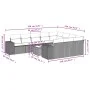 11-piece garden sofa set with beige synthetic rattan cushions by , Garden sets - Ref: Foro24-3223098, Price: 691,91 €, Discou...