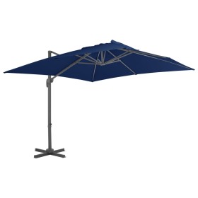 Ampelschirm mit hellblauem Aluminiummast 3x3 m von vidaXL, Sonnenschirme - Ref: Foro24-47002, Preis: 174,46 €, Rabatt: %