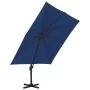 Ampelschirm mit hellblauem Aluminiummast 3x3 m von vidaXL, Sonnenschirme - Ref: Foro24-47002, Preis: 172,28 €, Rabatt: %