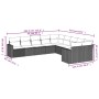 Gartensofa-Set mit beigen Kissen, 10-teilig, synthetisches Rattan von , Gartensets - Ref: Foro24-3219498, Preis: 639,71 €, Ra...